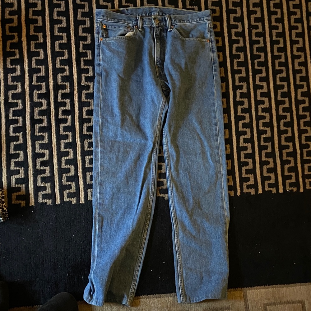Vintage 505 Levi's Blue Straight Leg Jeans 34x36